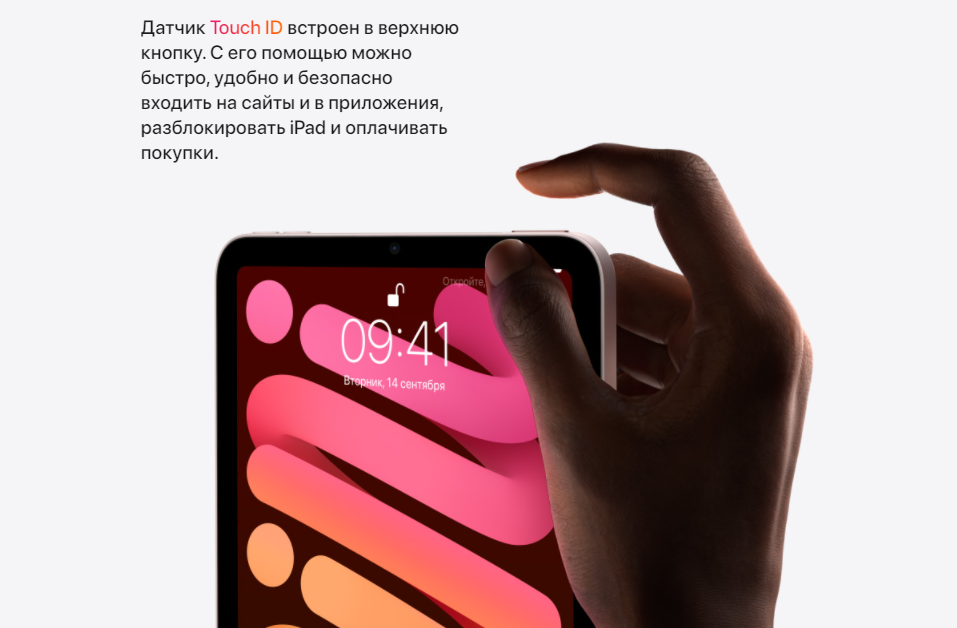 Apple iPad mini 2021 256 GB Wi-Fi Pink MLWR3 в беларуси