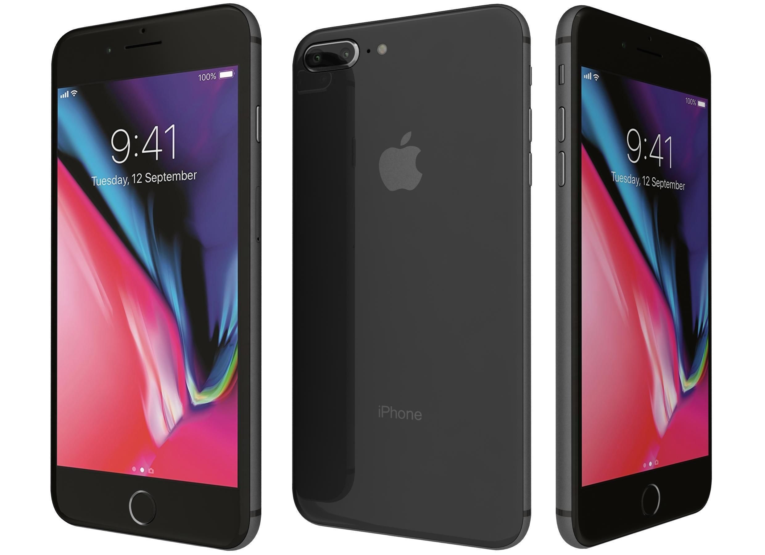 iPhone 8 Plus Space Gray 64 GB docomo+inforsante.fr