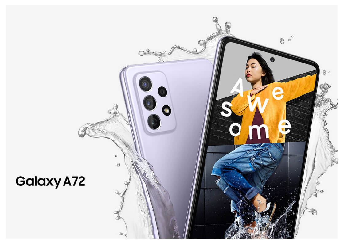 Samsung Galaxy A72 8/256 GB Голубой