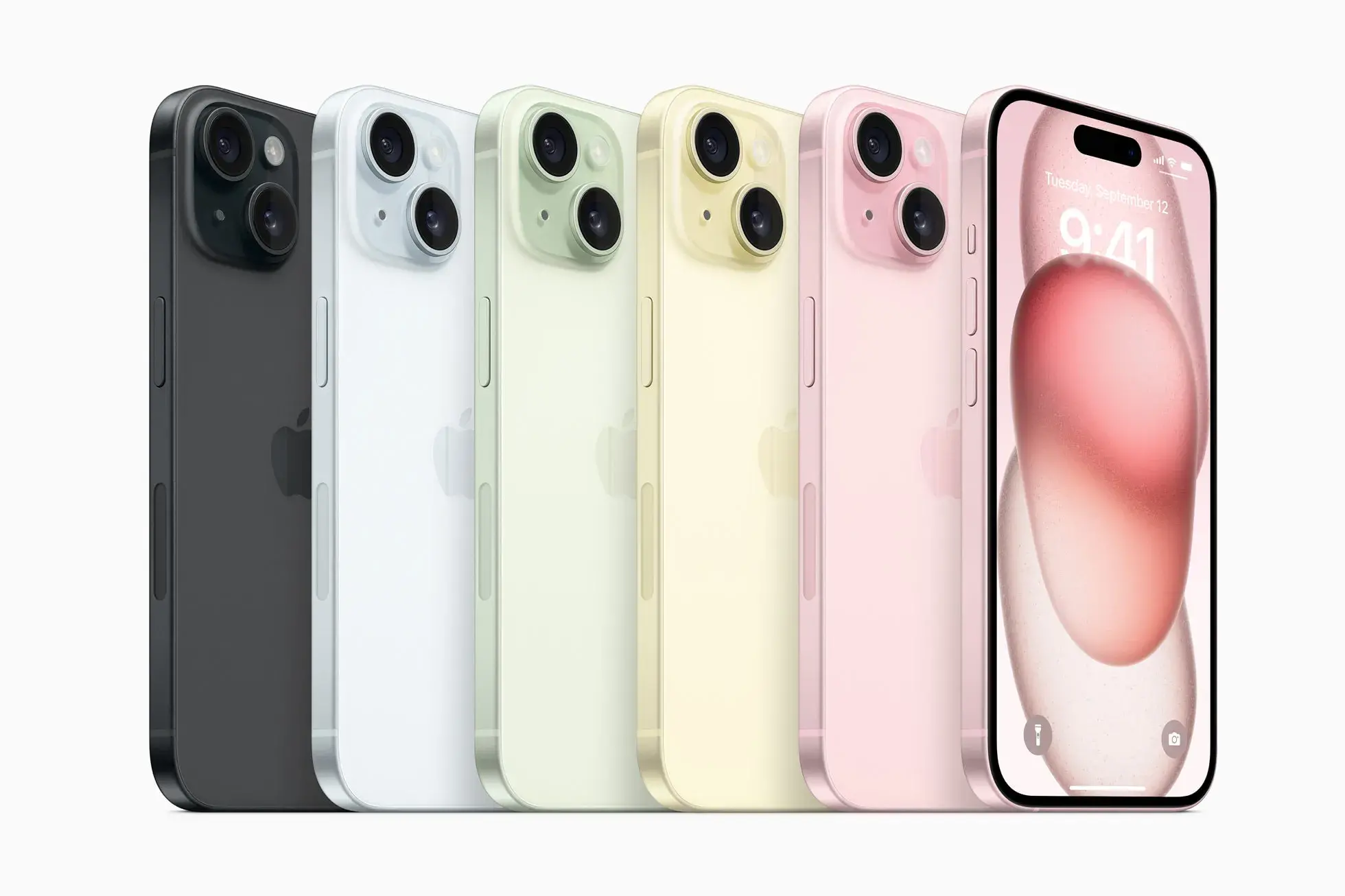 iphone 15 цвета